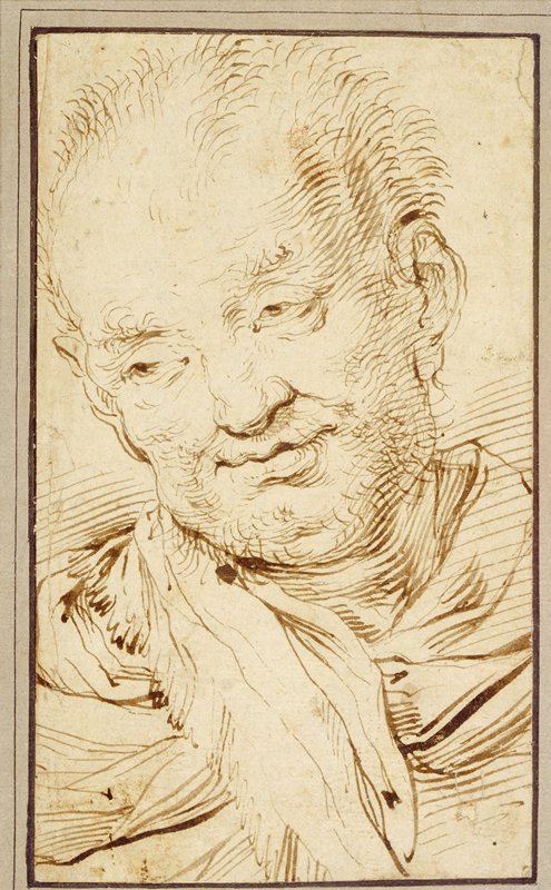 Head of a Man, Jan Van Bouckhorst, c. 1616–28