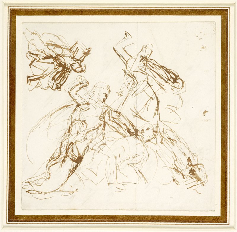 Study for The Combat, William Etty R.A., 19th century