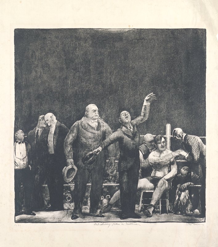 Introducing John L. Sullivan, George Bellows, 1916