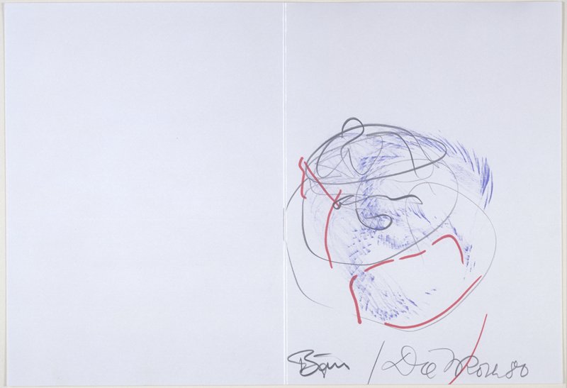 Selfportrait as Cloud, Dieter Roth, 1980