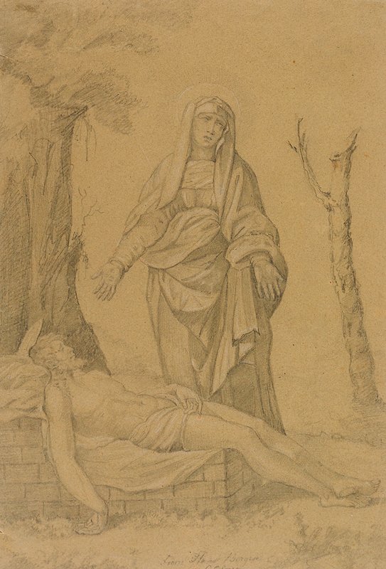 The Pietà, Samuel Colman, 19th century