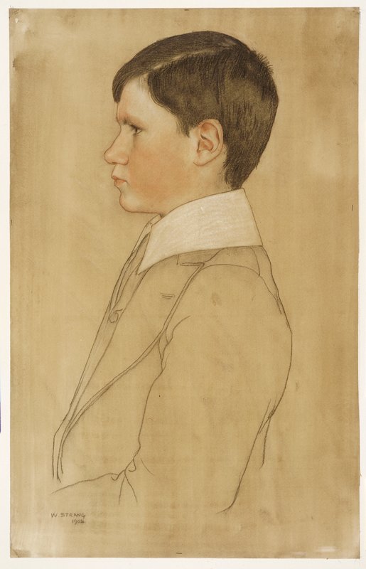 Portrait of a Boy, the Artist's Son, William Strang, 1904