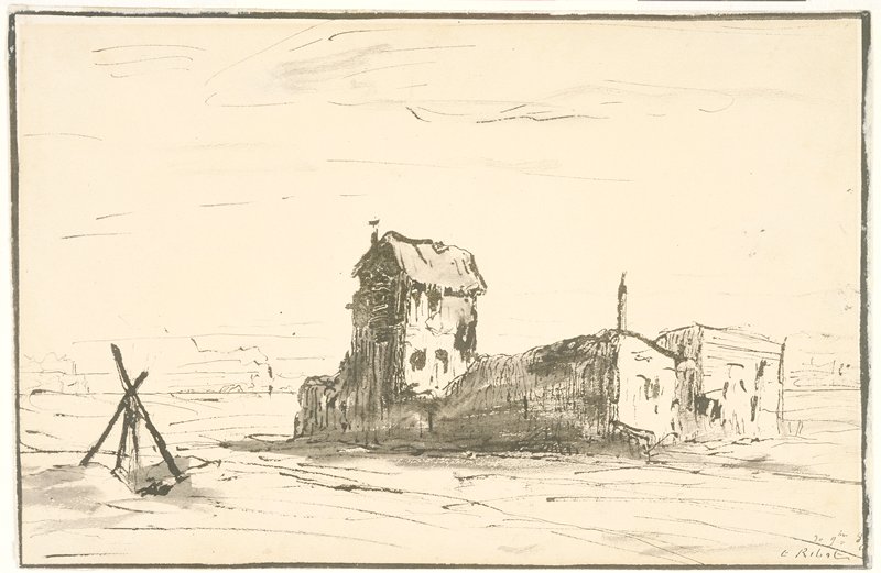 Landscape, Théodule Ribot, 19th century