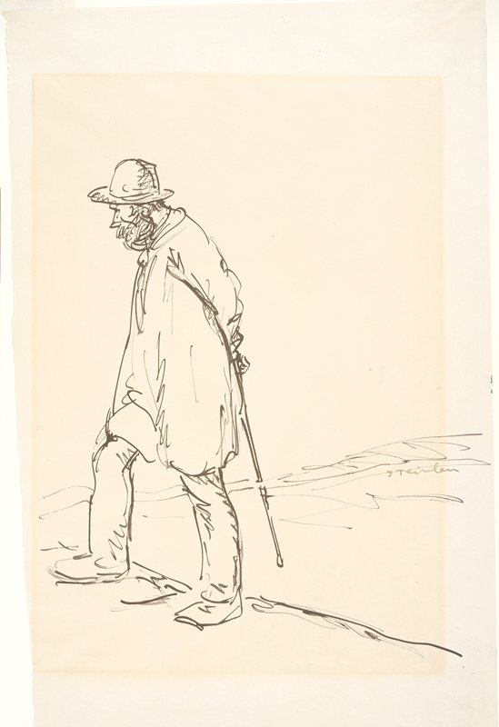 The Vagabond, Théophile Alexandre Steinlen, 19th-20th century