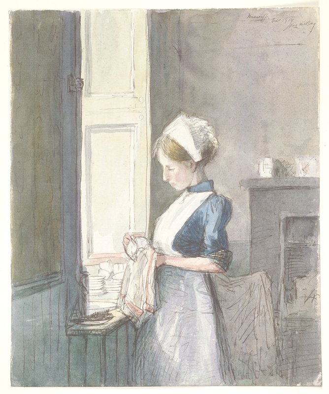 Maggie, James McBey, 1914