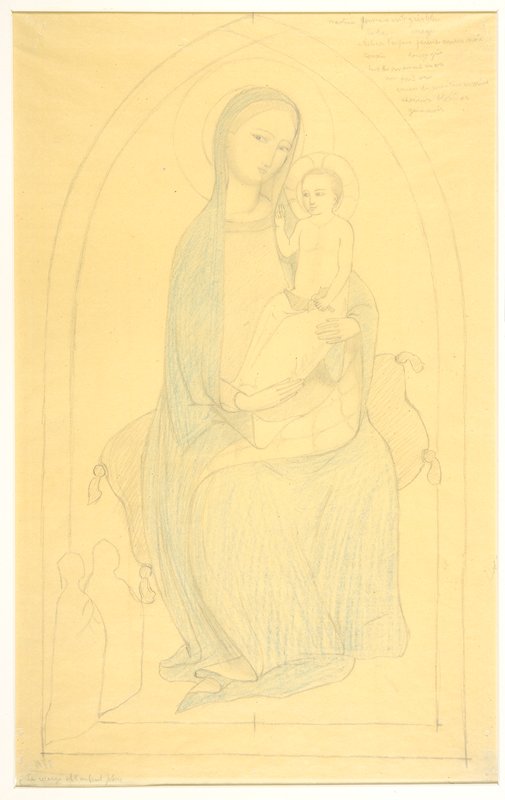Madonna and Child, Charles-Marie Dulac, 19th century