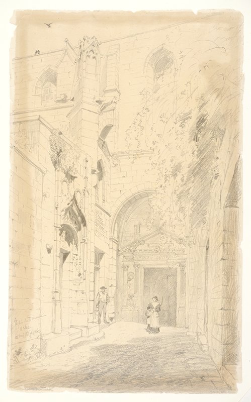 The Dominican Church at Arles, Axel Herman Haig, 1886