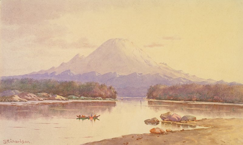 Mount Rainier, Theodore J. Richardson, 19th century