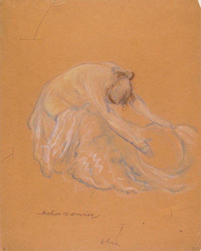 Female Dancer by Arthur B. Davies