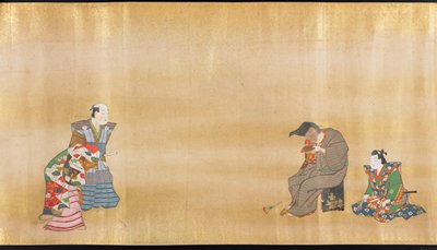 Scenes from Comic Plays [one of a pair], Hanabusa Itchō, c. 1710