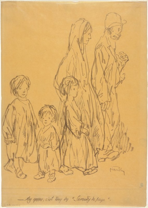 Kids, Every Day is Pay Day, Bernard Naudin, 20th century