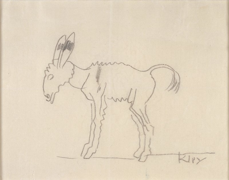 Donkey, Heinrich Kley, c. 1920