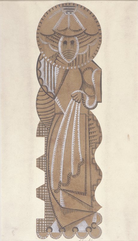 Monumental Object No. 3, Auguste Herbin, 1920
