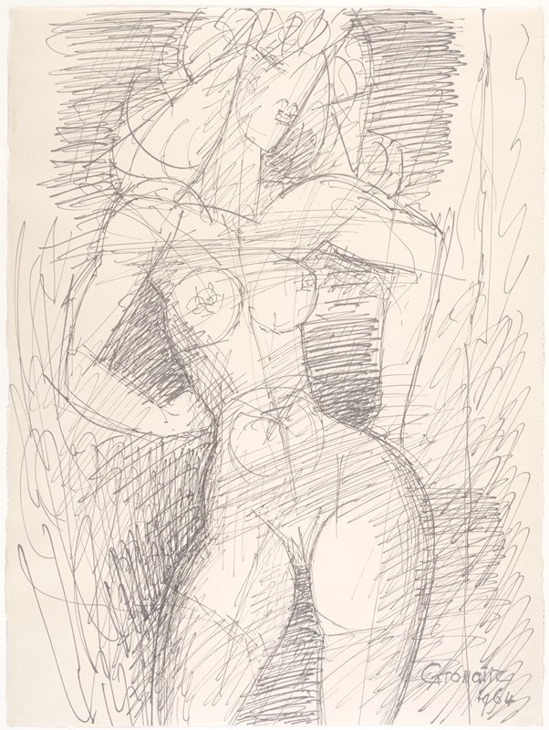 Standing Nude, Marcel Gromaire, 1964