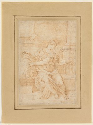 Dokumentasi “Allegory of Geography”; Pen and brown ink. Minneapolis Institute of Art.