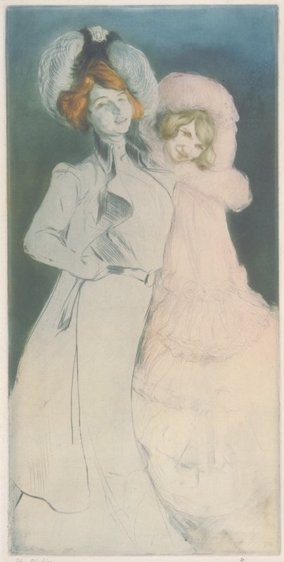 A Couple of Sweethearts, Edgar Chahine, 1901