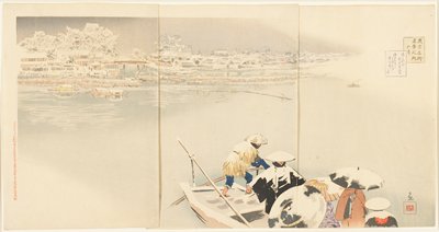 Dokumentasi “The Second Month, Matsuchiyama in Snow at Dusk”. Minneapolis Institute of Art.