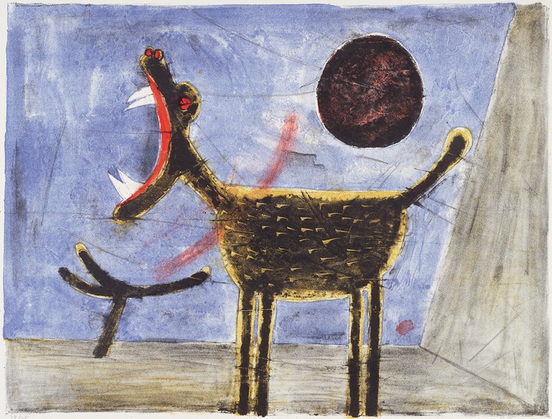 Perro Aullando, Rufino Tamayo, 1960
