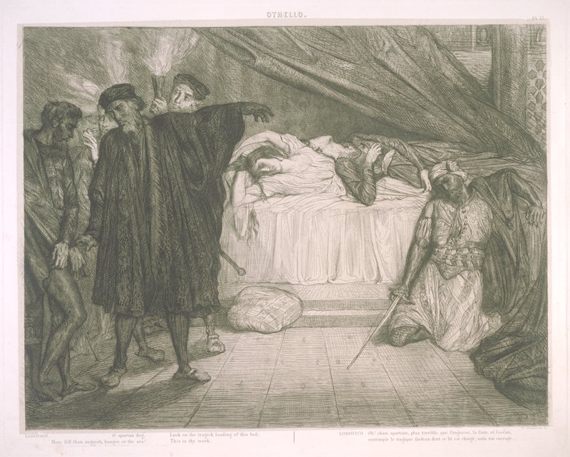 Othello, Théodore Chassériau, 1844