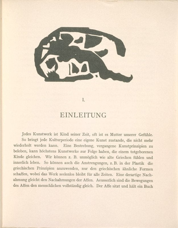 Uber das Geistige in der Kunst, Vassily Kandinsky, 1912