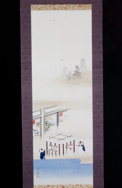 April (Koromogaye Festival Changing the Cloth), Suzuki Toshimoto, 20th century