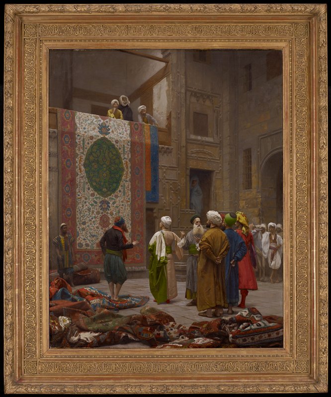 The Carpet Merchant, Jean-Léon Gérôme, c. 1887