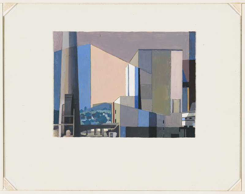 California Industrial, Charles Sheeler, 1957