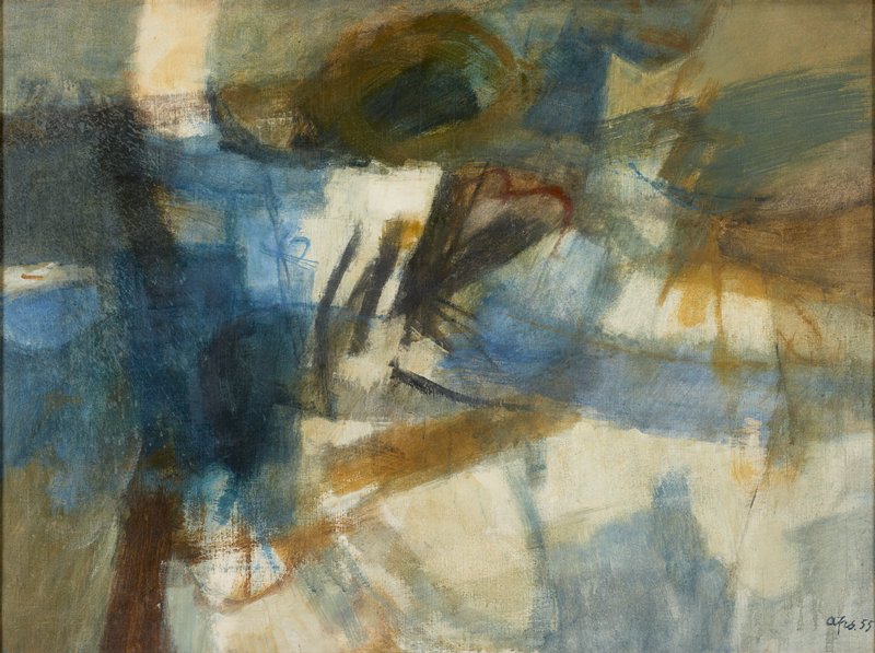 Landscape (Abstraction), Afro Basaldella, 1955