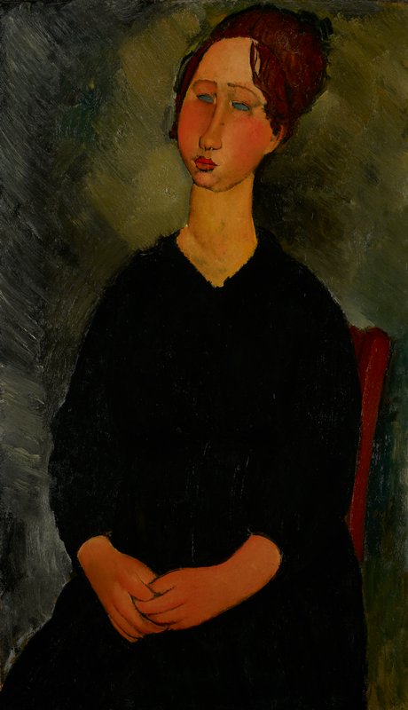 Little Servant Girl, Amedeo Modigliani, c. 1916