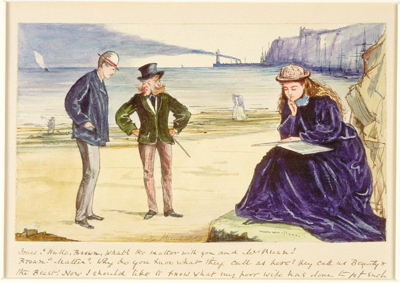 Beauty and the Beast, George Louis Du Maurier, 19th century