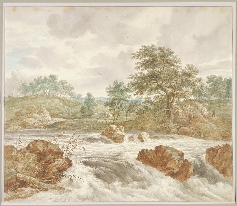 A River Landscape, Gerard Van Nijmegen, 1783