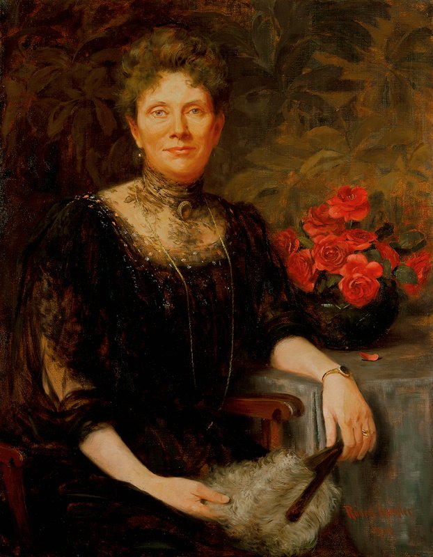 Portrait of Alvina Roosen, Robert Koehler, 1906