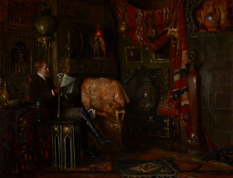 Portrait of John Scott Bradstreet, Douglas Volk, c. 1890