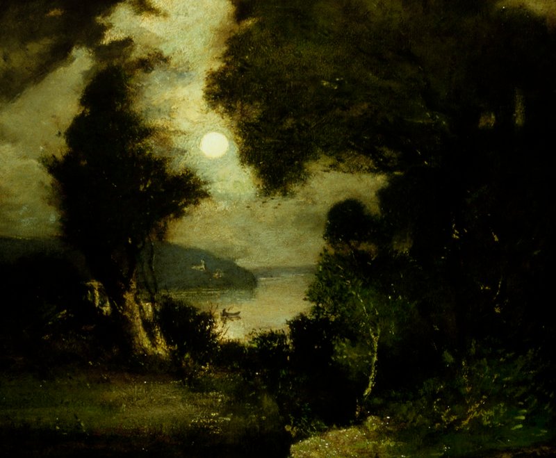 Moonlight Landscape, Elliot Daingerfield, 19th-20th century