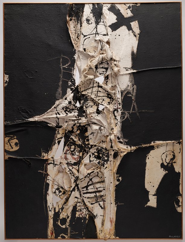 Number 55, Manolo Millares, 1959
