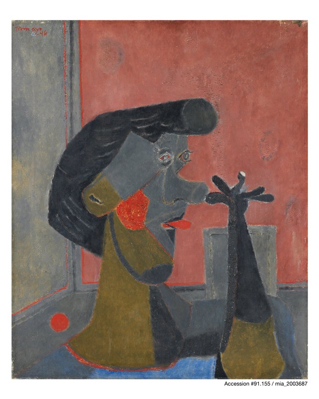The Scoffer, Rufino Tamayo, 1946