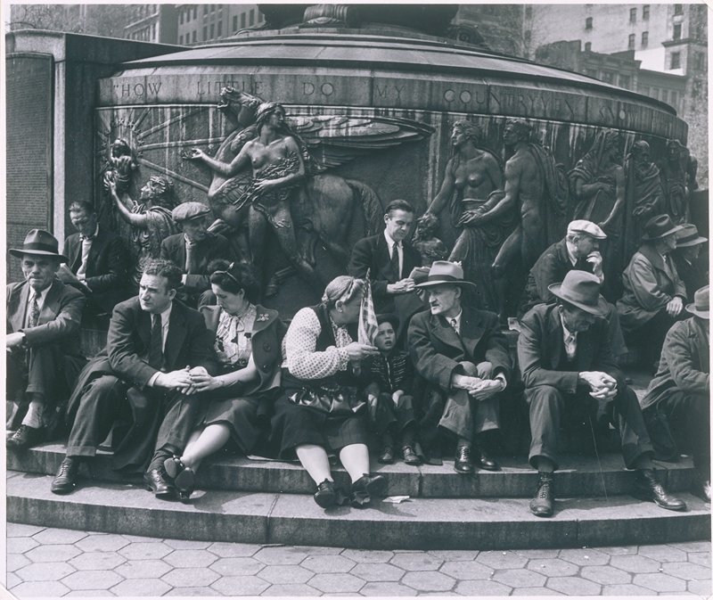 Union Square, New York City, Jerome Liebling, 1948