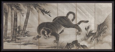 Dokumentasi “Anggota kelompok terkait: Tiger [left of the pair Dragon and Tiger] (83.75.2)”. Minneapolis Institute of Art.