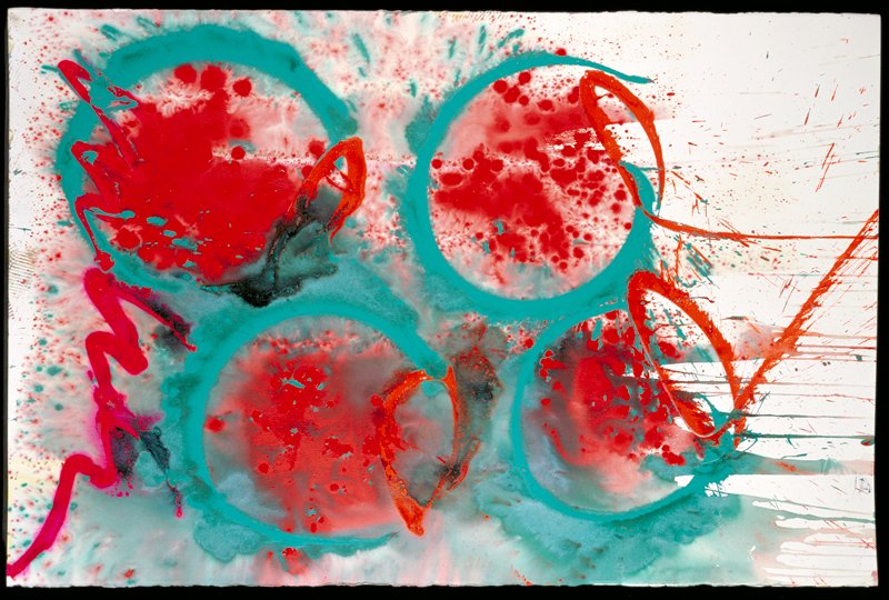 Minneapolis Workshop Drawing, Dale Chihuly, 1997