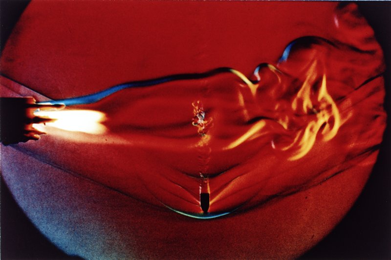 Bullet Through Candle Flame, Harold E. Edgerton, 1973