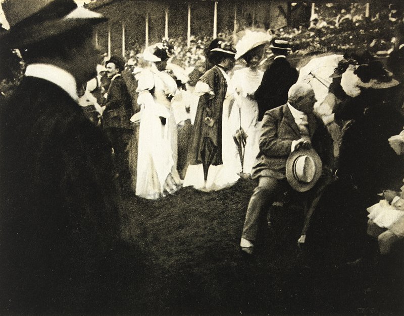 Steeplechase Day, Paris; Grand Stand, Edward Steichen, April/July 1913