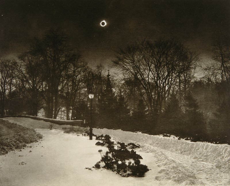 Total Eclipse, Adolf Fassbender, 1925