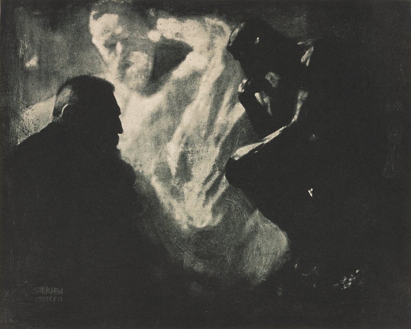 Rodin--Le Penseur, Edward Steichen, July 1905