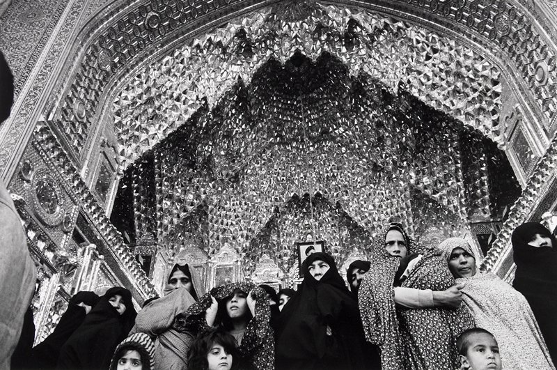 Mosque, Qom, Gilles Peress, c. 1980