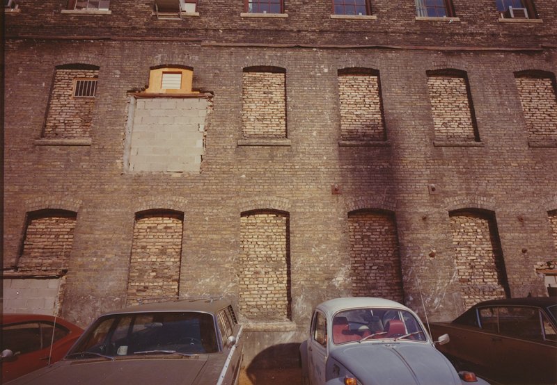 Parking Lot, IDS Building Reflection, Minneapolis, Stuart D. Klipper, 1973