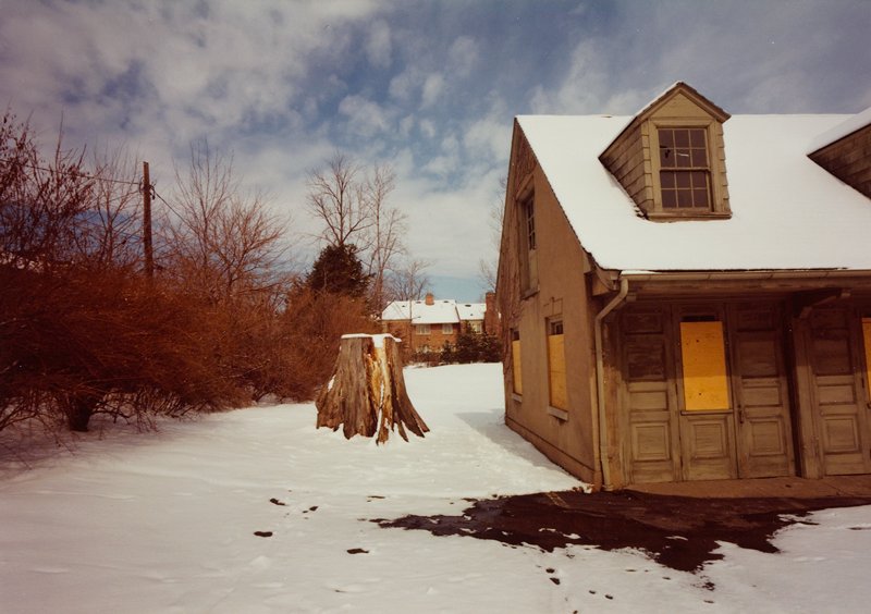 Truncated Tree and House, Rochester, N.Y., Stuart D. Klipper, 1974