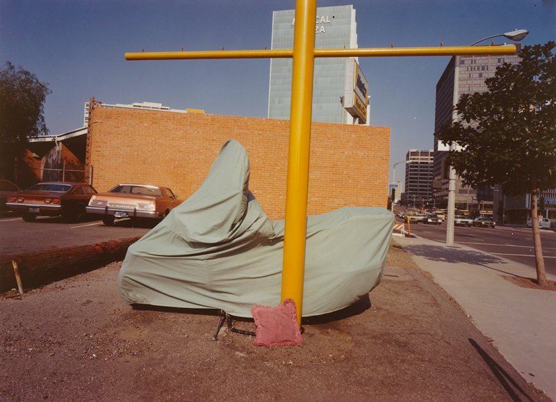 Motorcycle, Westwood, L.A., Stuart D. Klipper, 1976