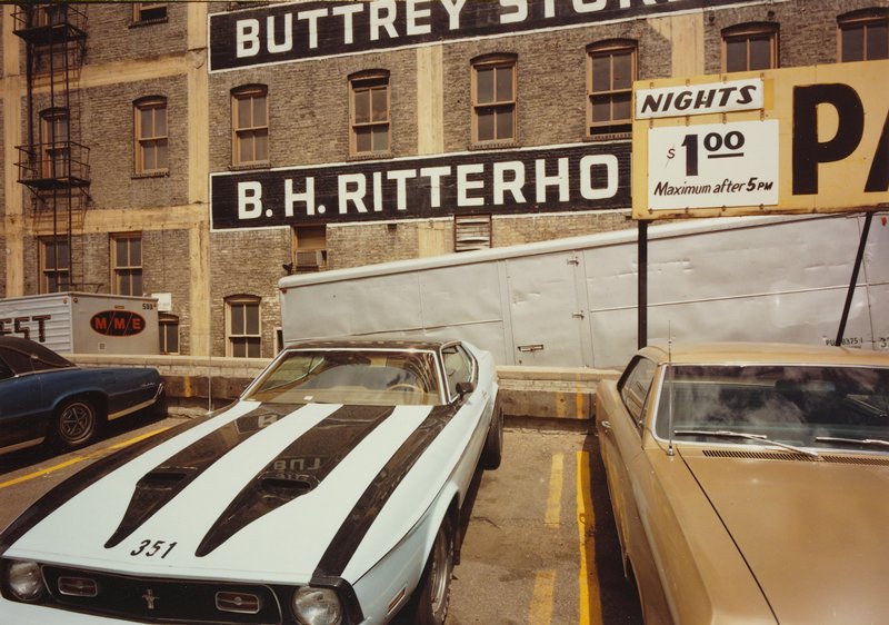 Cars, Trucks and Letters, First Ave. N., Minneapolis, Stuart D. Klipper, 1974
