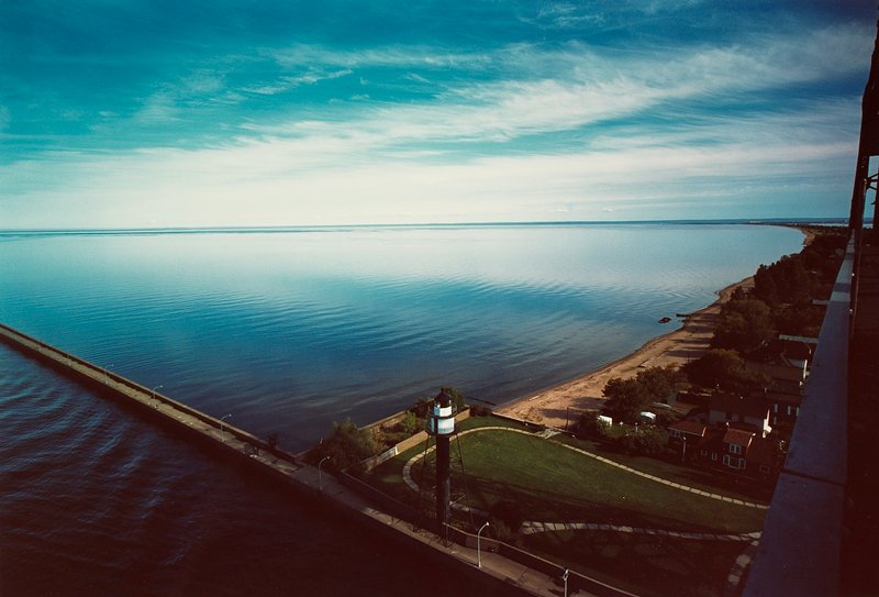 Superior from Aerial Lift Bridge, Duluth, Stuart D. Klipper, 1977