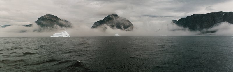 Coastal Mountains, Inshore Passage, near Narsaq, Greenland, Stuart D. Klipper, 1990
